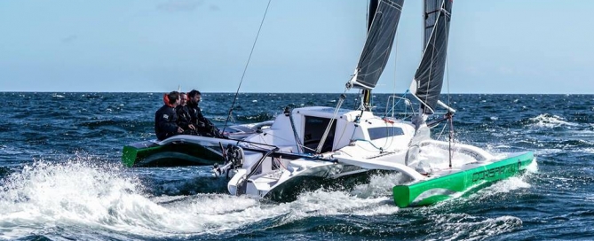 The Corsair 760 takes 1st at Kiel Week multihull race