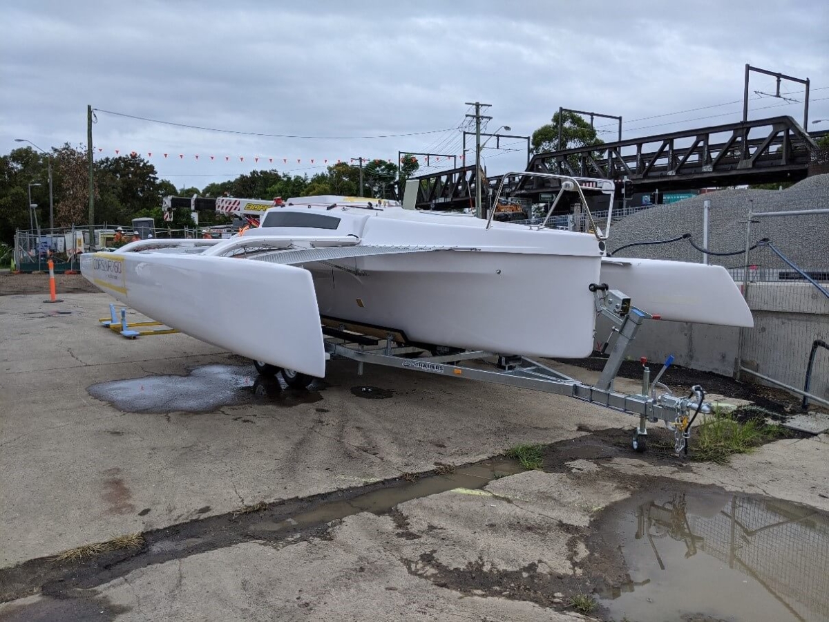 corsair 760 sailboat