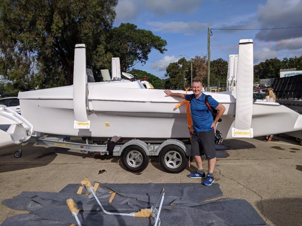 corsair 760 sailboat