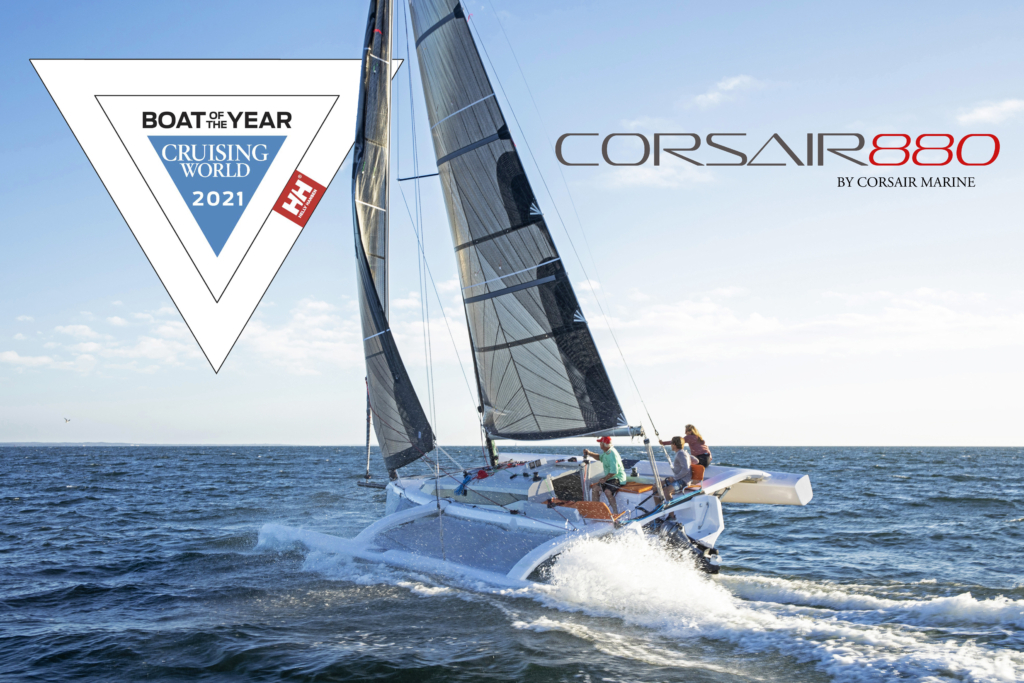 Corsair 880 To Be 2021 Best Sport Boat Of The Year By Cruising World