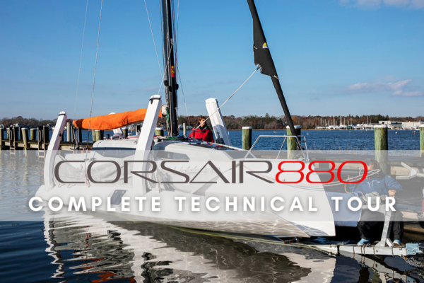 corsair 880 trimaran price