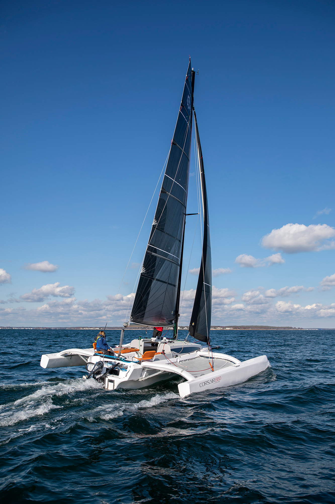 corsair trimaran interior