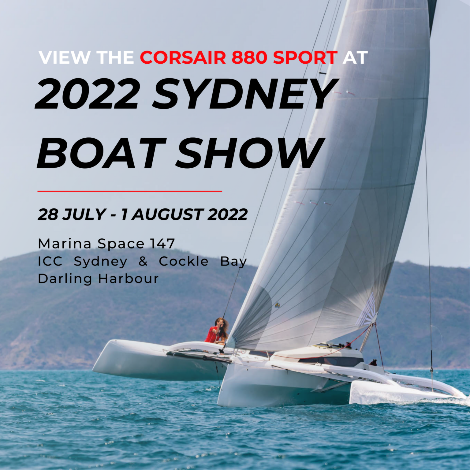 Sydney International Boat Show 2022 Corsair Marine Blog