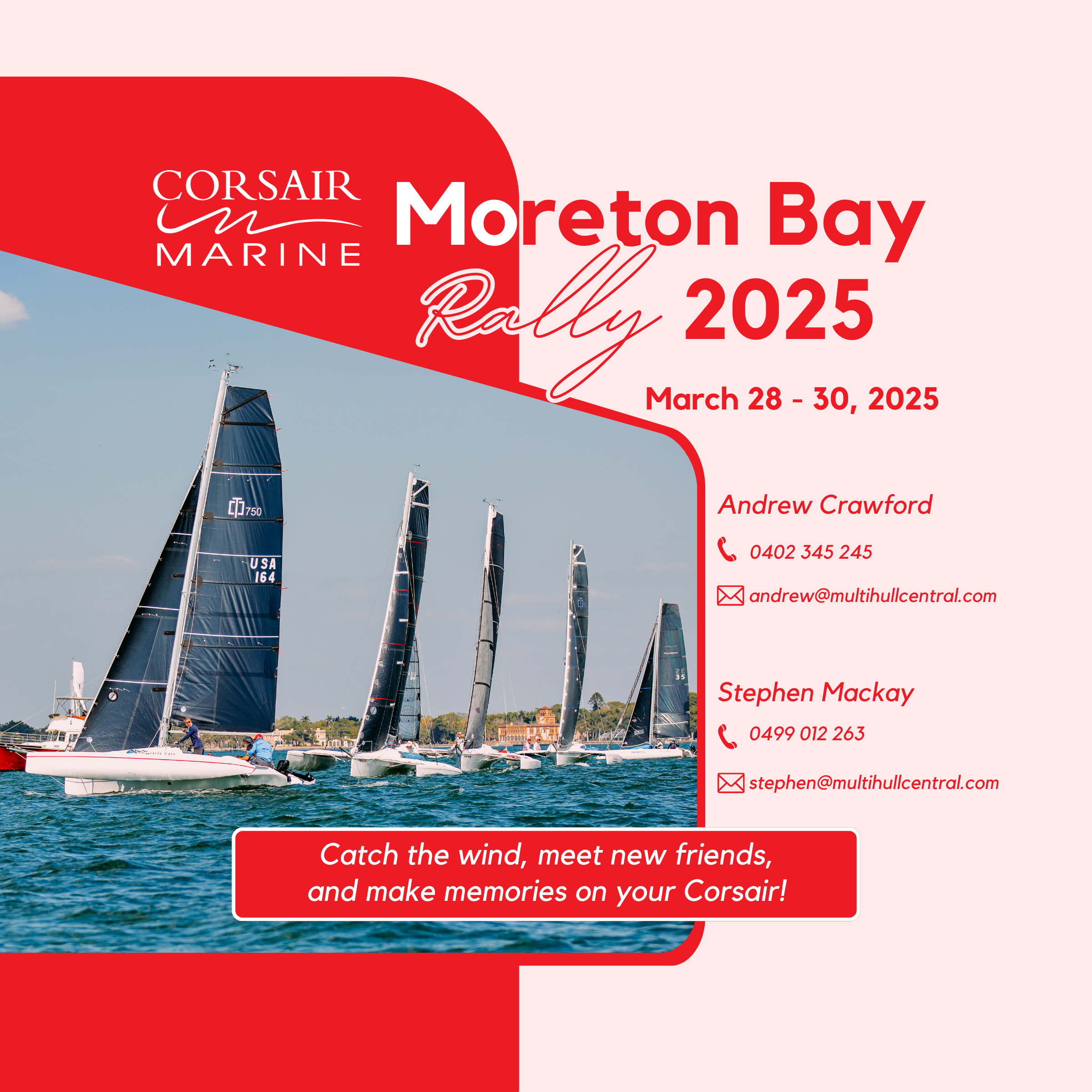 Corsair Moreton Bay Rally 2025