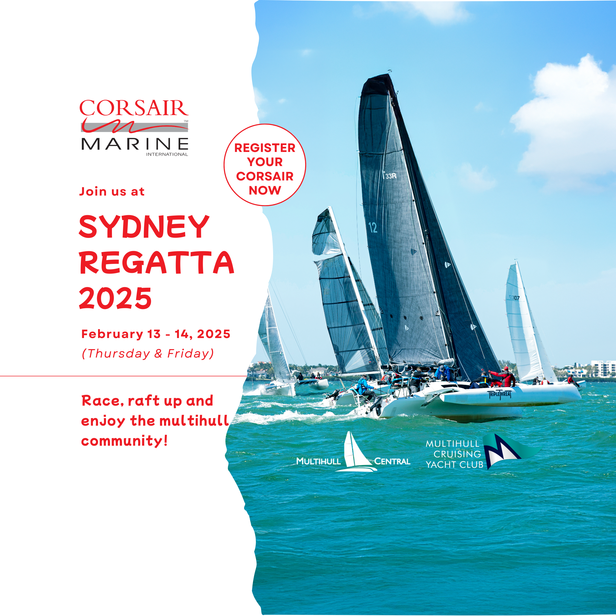 Corsair Sydney Regatta 2025