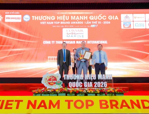 Corsair Marine International Recognised at the Vietnam Top Brand Awards 2026